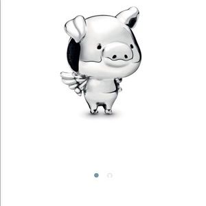 Authentic 
Pandora Pippo the Flying Pig Charm